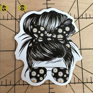 💜13/$13 +Bundle Sticker Sale | Messy Bun Life Waterproof Sticker